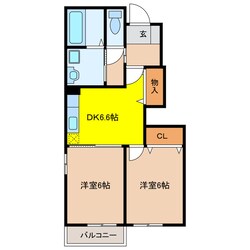 掛川駅 バス50分  横須賀車庫前下車：停歩5分 1階の物件間取画像